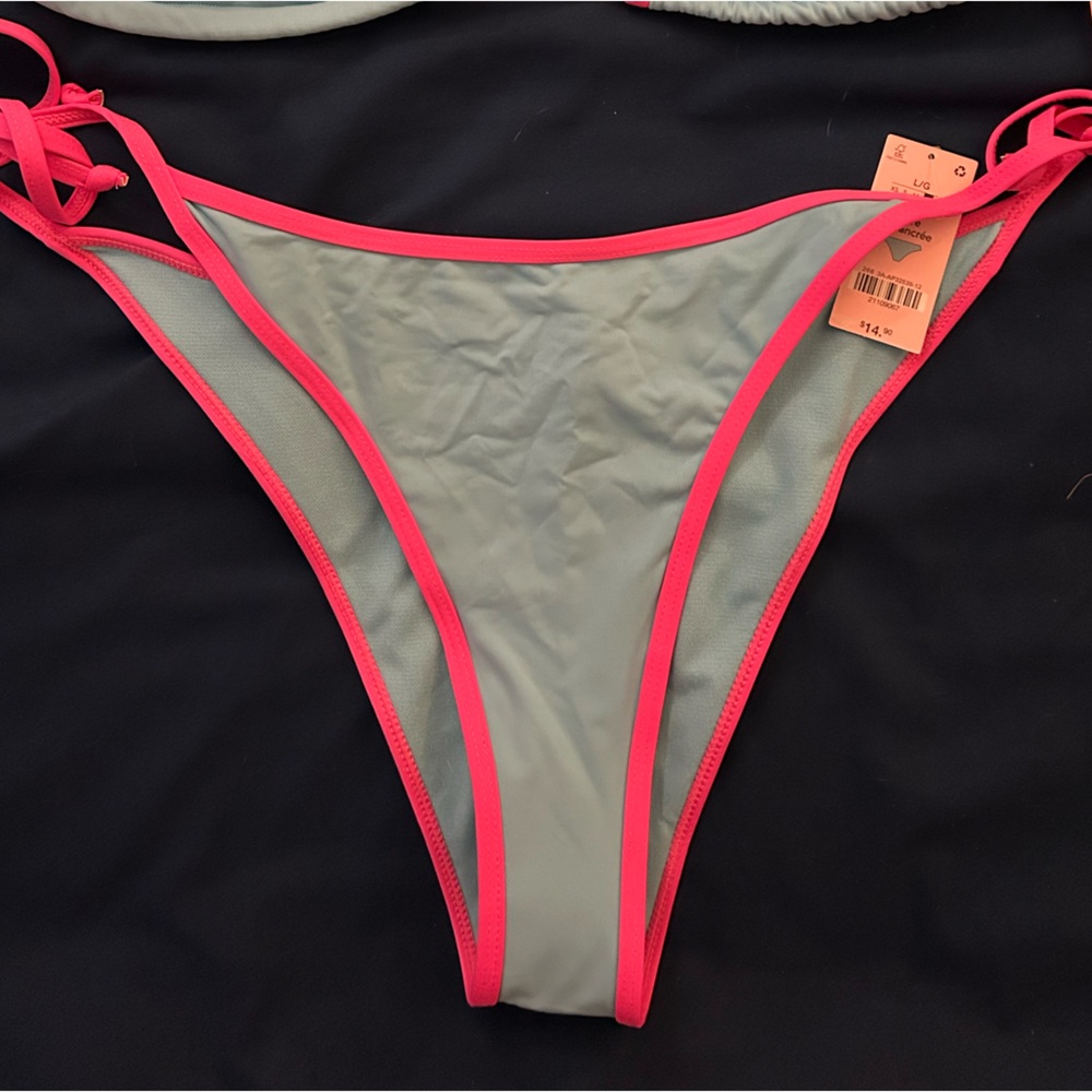 Ardene swim string bottoms sz L